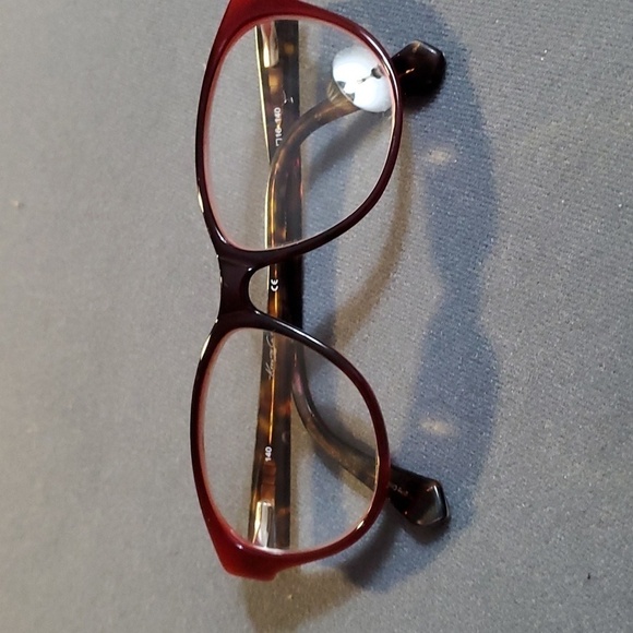KENITH COLEEYE Glasses .red and brownish. Designed in USA. - Picture 2 of 12